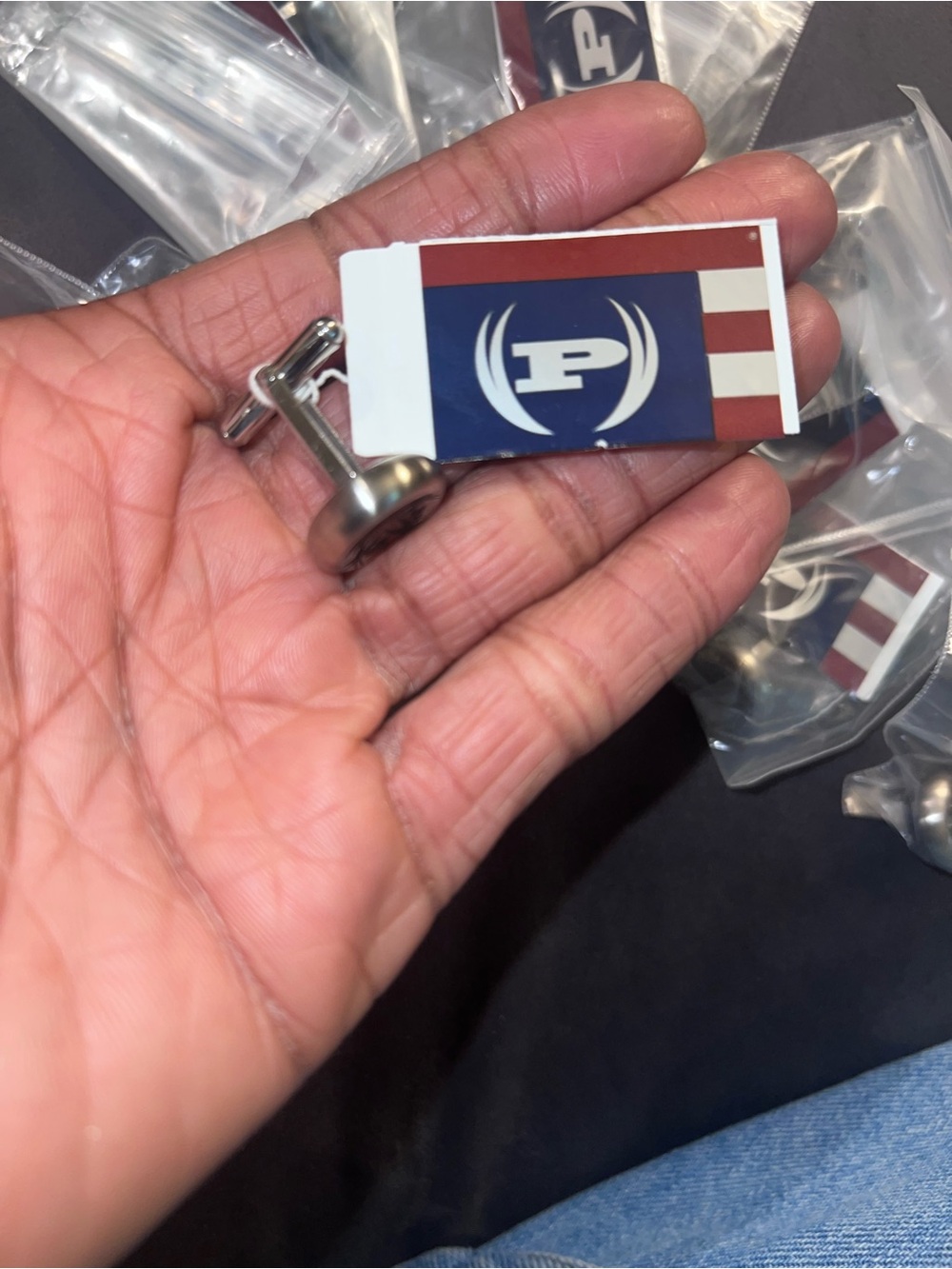 Phat Farm Logo Flag Cufflinks